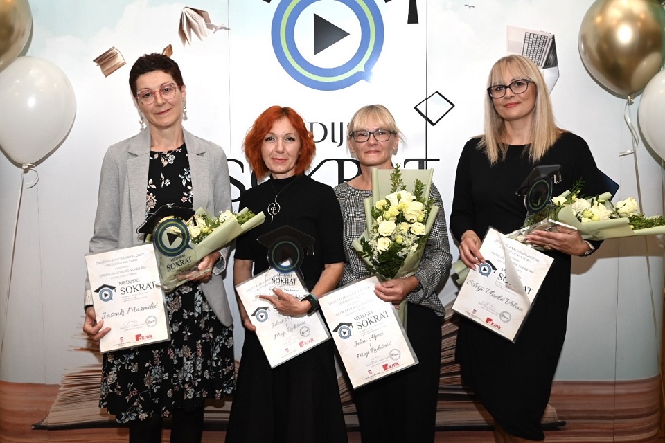 Nagrada Medijski Sokrat najboljim učiteljicama medijske pismenosti