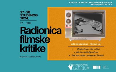 Dvodnevna radionica filmske kritike u Varaždinu