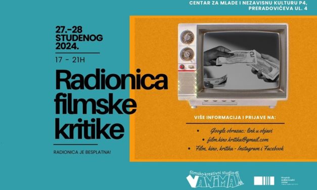 Dvodnevna radionica filmske kritike u Varaždinu