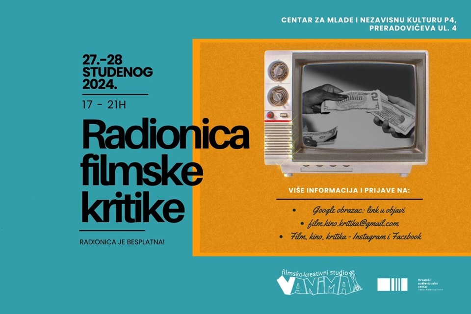 Dvodnevna radionica filmske kritike u Varaždinu