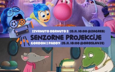 Senzorne projekcije nastavljaju se u Zagrebu, a prvi put stižu i u Oroslavje