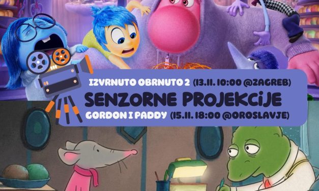 Senzorne projekcije nastavljaju se u Zagrebu, a prvi put stižu i u Oroslavje