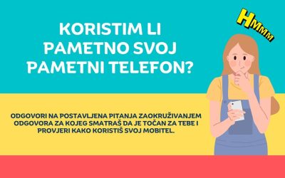 10 pitanja za djecu o navikama korištenja pametnih telefona