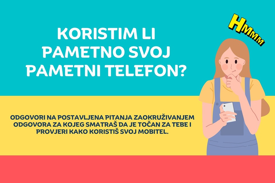 10 pitanja za djecu o navikama korištenja pametnih telefona