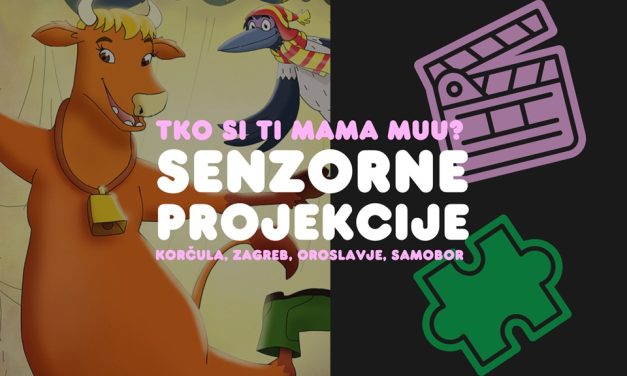 Senzorne projekcije u Korčuli, Samoboru, Oroslavju i Zagrebu